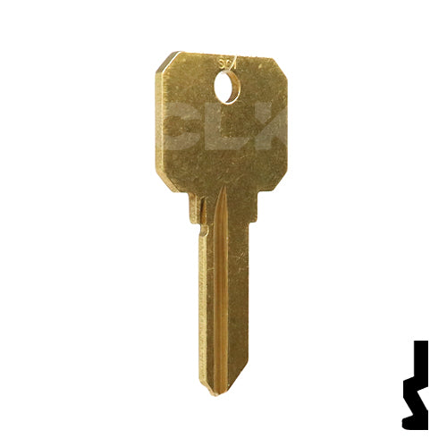 Uncut Blank Mark-It Key | Schlage | CMK-NB-SC1-BR Residential-Commercial Key JMA USA