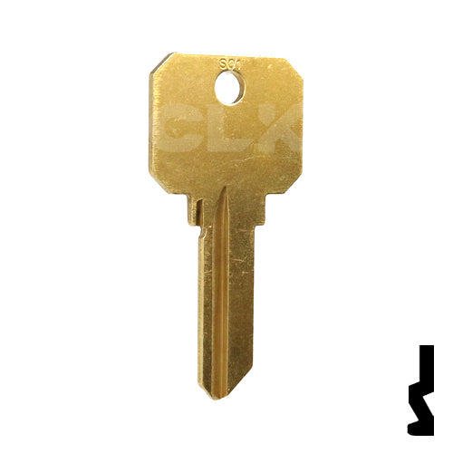Uncut Blank Mark-It Key | Schlage | CMK-NB-SC1-BR Residential-Commercial Key JMA USA