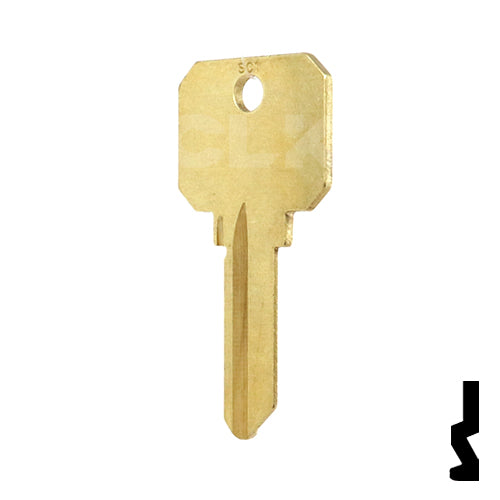 Uncut Blank Mark-It Key | Schlage | CMK-NB-SC1-BR Residential-Commercial Key JMA USA