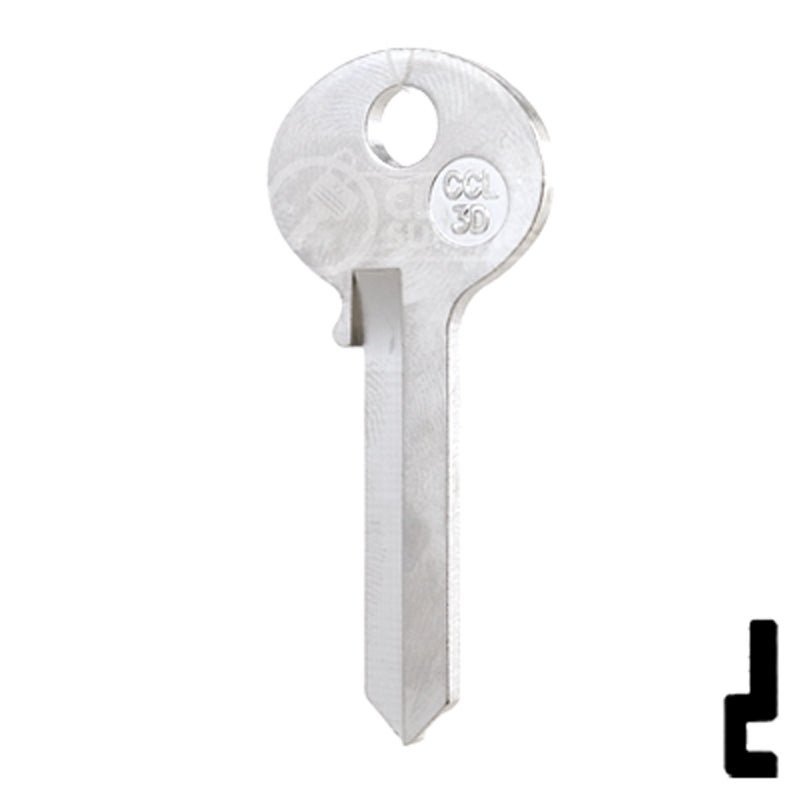 Uncut Cabinet Lock Key Blank | Corbin Russwin | CCL-3D Residential-Commercial Key JMA USA