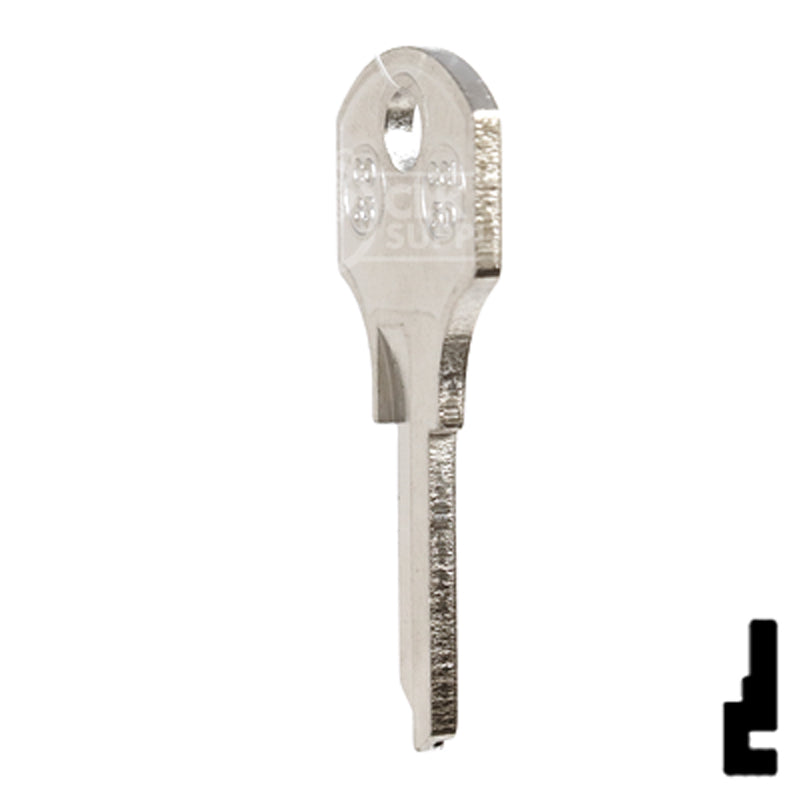 Uncut Cabinet Lock Key Blank | Corbin Russwin | CCL-5D Residential-Commercial Key JMA USA