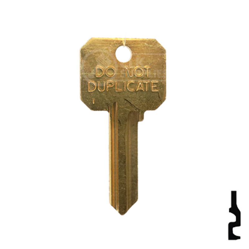 Uncut DND Key Blank | Arrow | AR1 Residential-Commercial Key Ilco