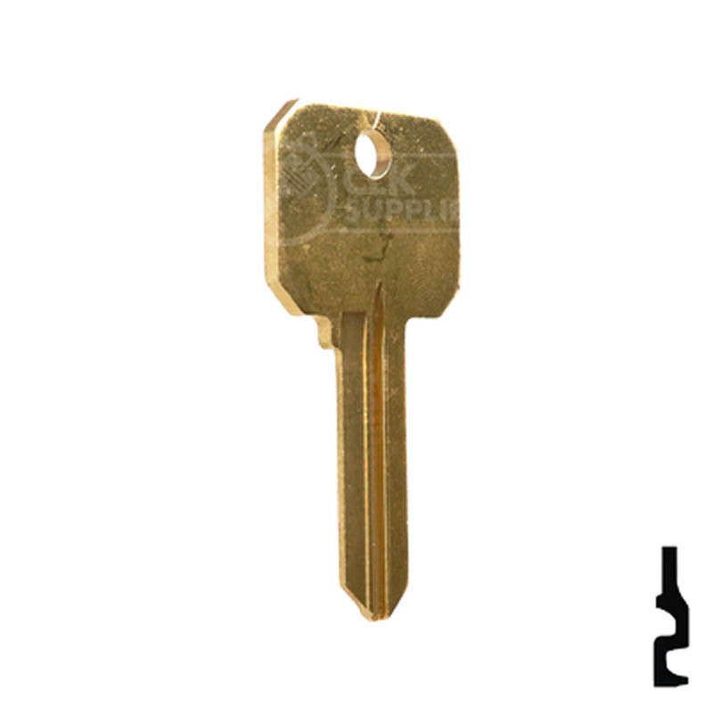 Uncut DND Key Blank | Arrow | AR1 Residential-Commercial Key Ilco