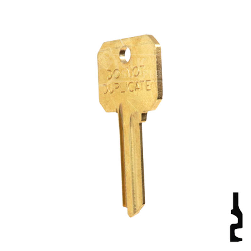 Uncut DND Key Blank | Arrow | AR1 Residential-Commercial Key Ilco