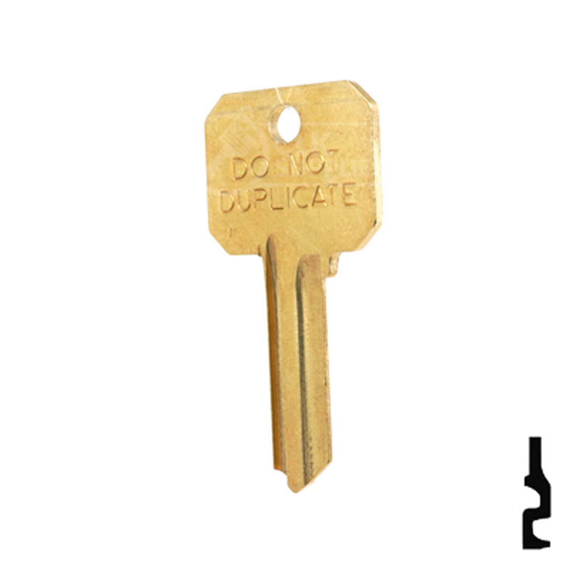 Uncut DND Key Blank | Arrow | AR1 Residential-Commercial Key Ilco