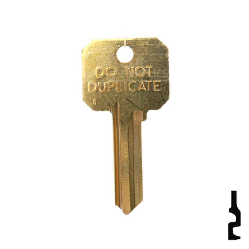 Uncut DND Key Blank | Arrow | AR1 Residential-Commercial Key Ilco