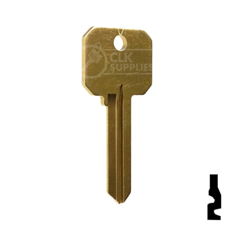 Uncut DND Key Blank | Arrow | AR4 Residential-Commercial Key Ilco