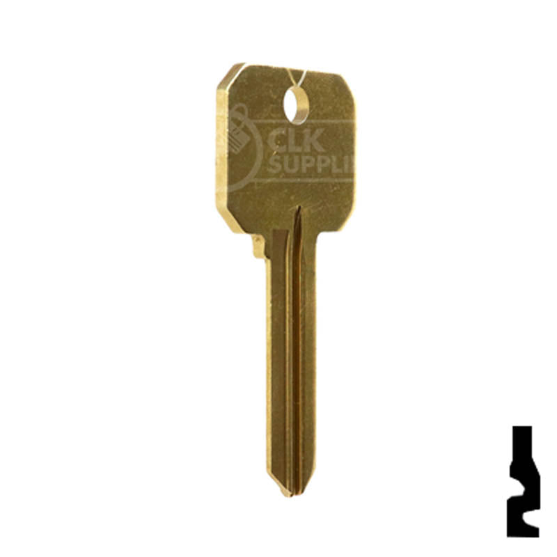 Uncut DND Key Blank | Arrow | AR4 Residential-Commercial Key Ilco