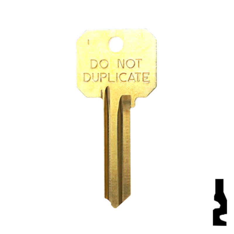 Uncut DND Key Blank | Arrow | AR4 Residential-Commercial Key Ilco