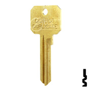 Uncut DND Key Blank | Corbin Russwin | CO88 Residential-Commercial Key Ilco