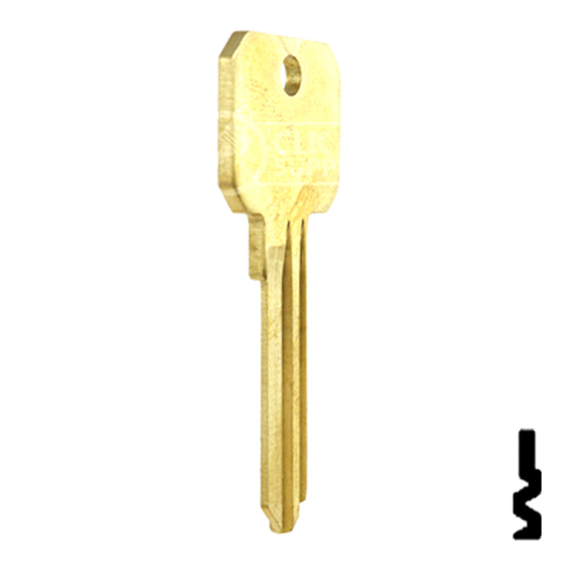 Uncut DND Key Blank | Corbin Russwin | CO88 Residential-Commercial Key Ilco