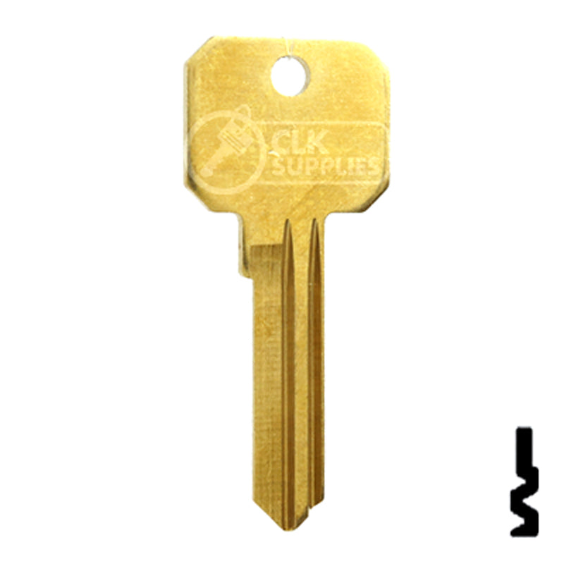 Uncut DND Key Blank | Corbin Russwin | CO88 Residential-Commercial Key Ilco