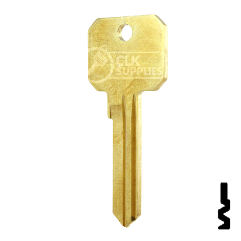 Uncut DND Key Blank | Corbin Russwin | CO88 Residential-Commercial Key Ilco