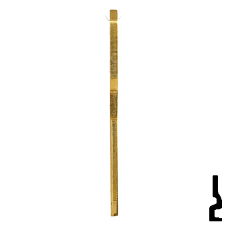 Uncut DND Key Blank | Dexter | DE6-DND, D1054K Residential-Commercial Key Ilco