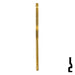 Uncut DND Key Blank | Dexter | DE6-DND, D1054K Residential-Commercial Key Ilco