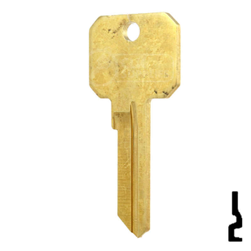 Uncut DND Key Blank | Dexter | DE6-DND, D1054K Residential-Commercial Key Ilco