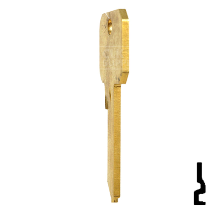 Uncut DND Key Blank | Dexter | DE6-DND, D1054K Residential-Commercial Key Ilco