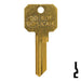 Uncut DND Key Blank | Dexter | DE6-DND, D1054K Residential-Commercial Key Ilco