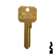 Uncut DND Key Blank | Ruswwin | RU46 Residential-Commercial Key Ilco