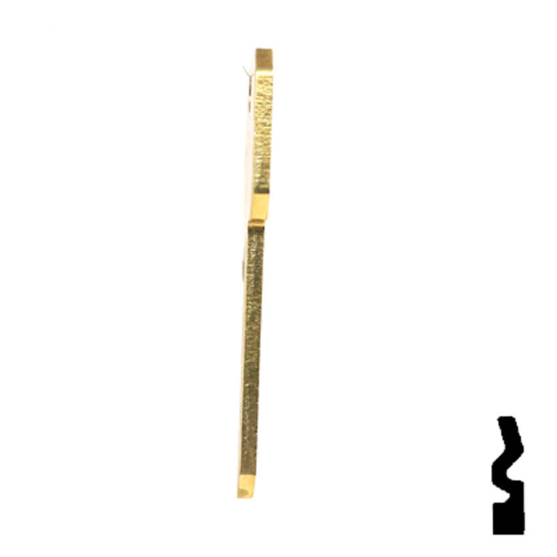 Uncut DND Key Blank | Ruswwin | RU46 Residential-Commercial Key Ilco