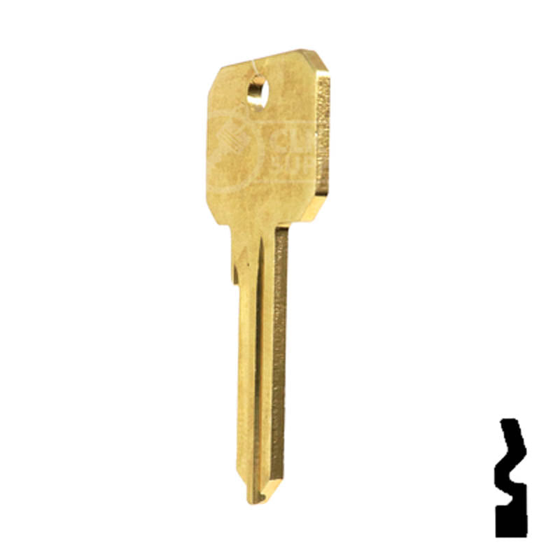 Uncut DND Key Blank | Ruswwin | RU46 Residential-Commercial Key Ilco