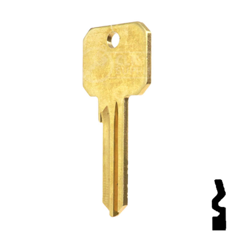 Uncut DND Key Blank | Ruswwin | RU46 Residential-Commercial Key Ilco