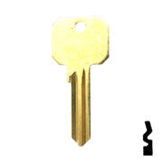 Uncut DND Key Blank | Ruswwin | RU46 Residential-Commercial Key Ilco