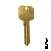 Uncut DND Key Blank | Ruswwin | RU46 Residential-Commercial Key Ilco