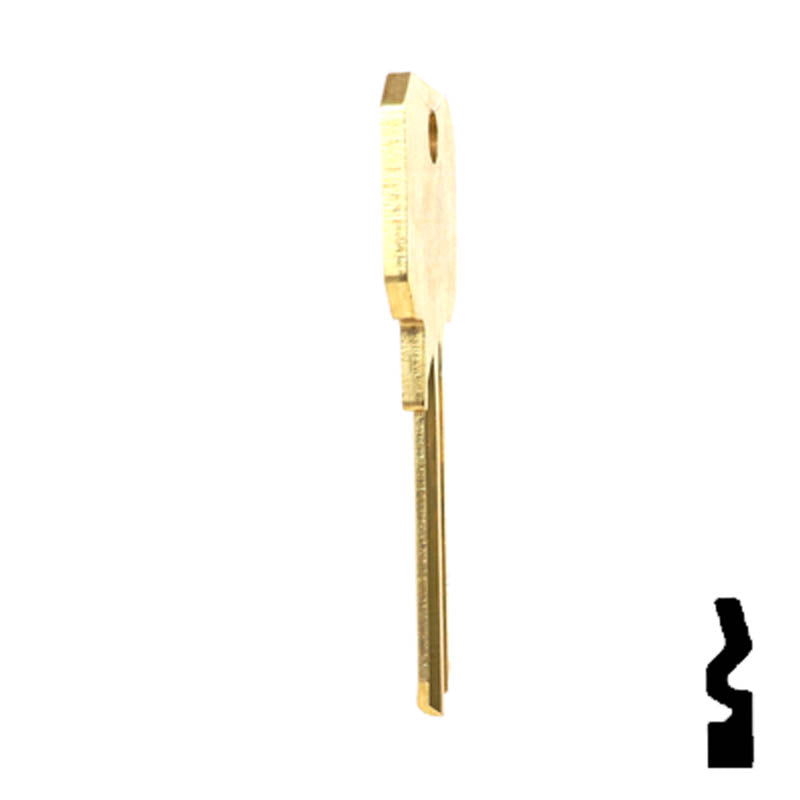 Uncut DND Key Blank | Ruswwin | RU46 Residential-Commercial Key Ilco