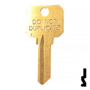 Uncut DND Key Blank | Schlage  | SC1 Residential-Commercial Key Ilco