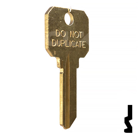 Uncut DND Key Blank | Schlage  | SC1 Residential-Commercial Key Ilco