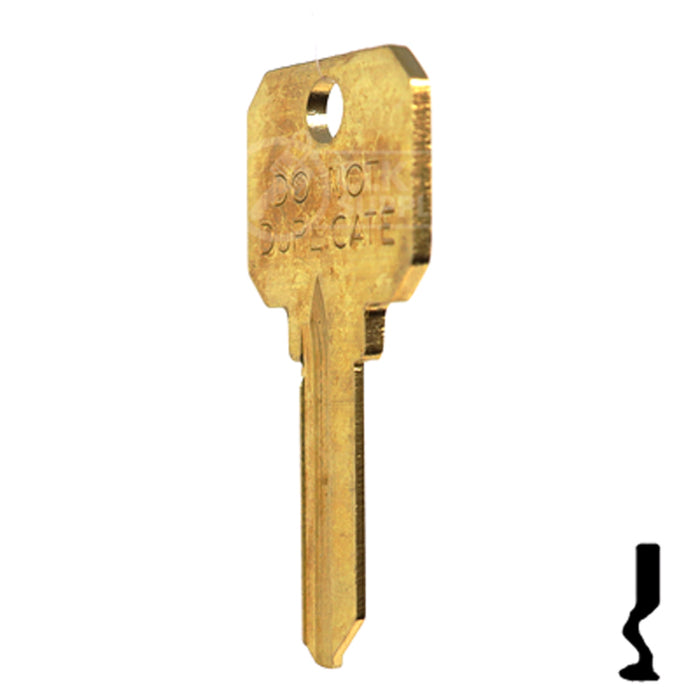 Uncut DND Key Blank | Schlage | SC19 Residential-Commercial Key Ilco