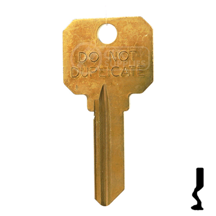 Uncut DND Key Blank | Schlage | SC19 Residential-Commercial Key Ilco