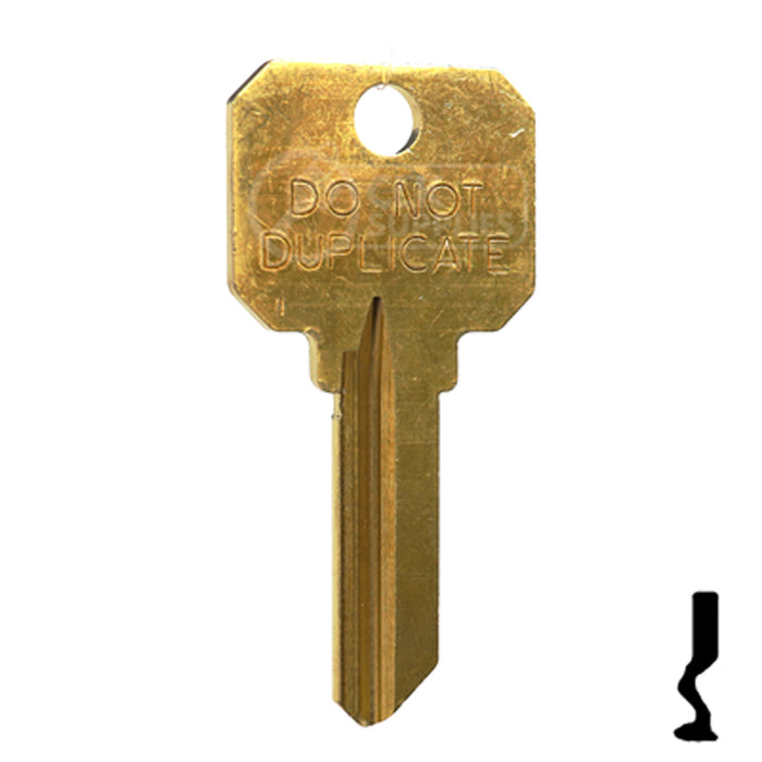 Uncut DND Key Blank | Schlage | SC19 Residential-Commercial Key Ilco