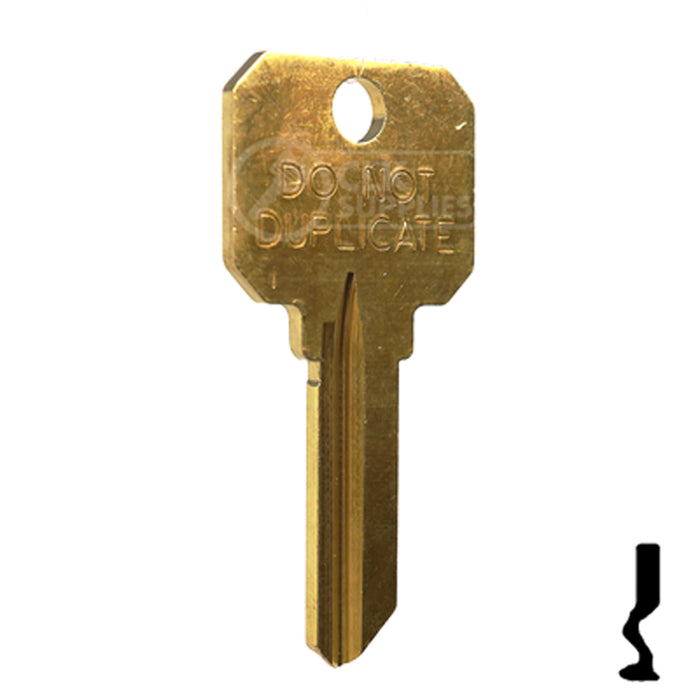 Uncut DND Key Blank | Schlage | SC19 Residential-Commercial Key Ilco