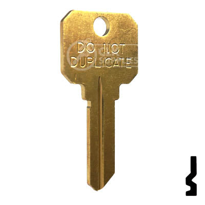 Uncut DND Key Blank | Schlage | SC8 Residential-Commercial Key JMA USA