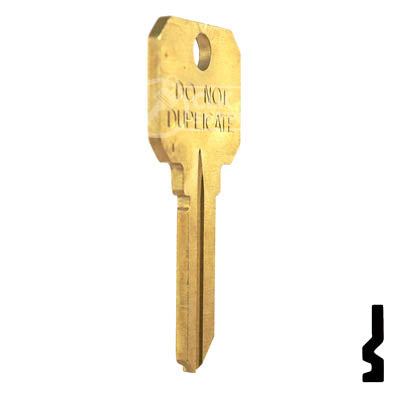 Uncut DND Key Blank | Schlage | SC8 Residential-Commercial Key JMA USA