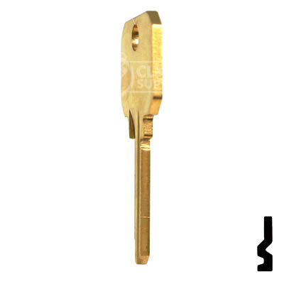 Uncut DND Key Blank | Schlage | SC8 Residential-Commercial Key JMA USA