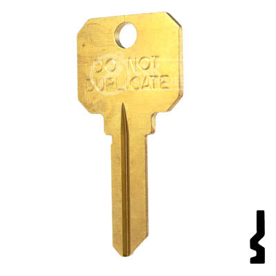 Uncut DND Key Blank | Schlage | SC8 Residential-Commercial Key JMA USA