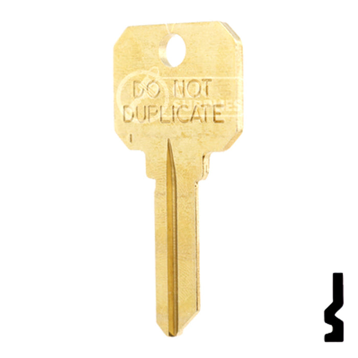 Uncut DND Key Blank | Schlage | SC8 Residential-Commercial Key Ilco