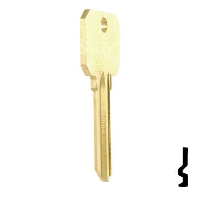 Uncut DND Key Blank | Schlage | SC9 Residential-Commercial Key Ilco