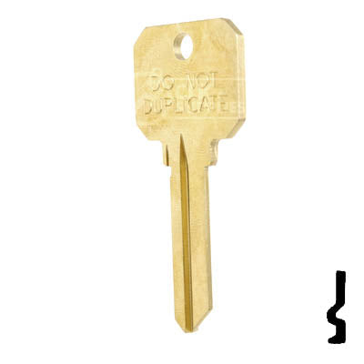 Uncut DND Key Blank | Schlage | SC9 Residential-Commercial Key Ilco