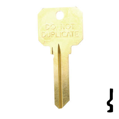 Uncut DND Key Blank | Schlage | SC9 Residential-Commercial Key Ilco