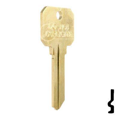 Uncut DND Key Blank | Schlage | SC9 Residential-Commercial Key Ilco