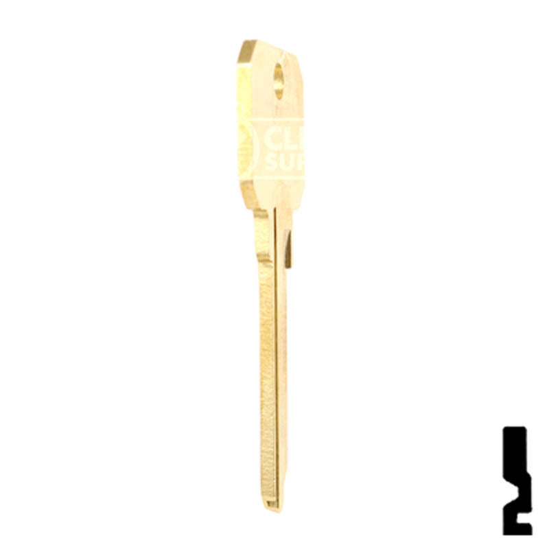 Uncut DND Key Blank | Weiser | WR4 Residential-Commercial Key Ilco