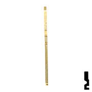 Uncut DND Key Blank | Weiser | WR4 Residential-Commercial Key Ilco