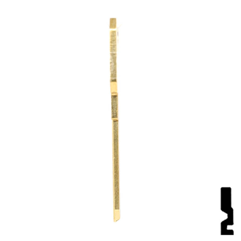 Uncut DND Key Blank | Weiser | WR4 Residential-Commercial Key Ilco