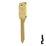 Uncut DND Key Blank | Weslock | WK2-DND, 1175N Residential-Commercial Key Ilco