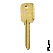 Uncut DND Key Blank | Weslock | WK2-DND, 1175N Residential-Commercial Key Ilco