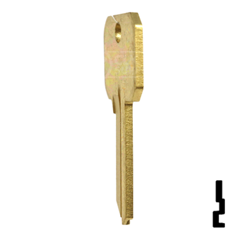 Uncut DND Key Blank | Weslock | WK2-DND, 1175N Residential-Commercial Key Ilco